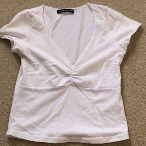 White brandy t shirt!